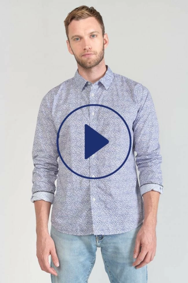 LE TEMPS DES CERISES Chemise Meta à Motif Fleuri 2 LE TEMPS DES CERISES Chemise Meta à Motif Fleuri – Image 2