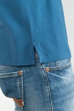 LE TEMPS DES CERISES Polo Mota Bleu Pétrole -Le Temps des Cerises Soldes Magasin 231 hmota00000000mc 3017 imaged2