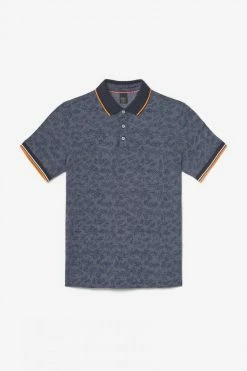 LE TEMPS DES CERISES Polo Nevor Jacquard à Motif Feuilles 17 LE TEMPS DES CERISES Polo Nevor Jacquard à Motif Feuilles -Le Temps des Cerises Soldes Magasin 231 hnevor0000000mc 3305 imaged8