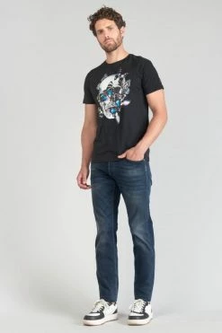 LE TEMPS DES CERISES T-shirt Usma Noir Imprimé -Le Temps des Cerises Soldes Magasin 231 husma00000000mc 0001 imaged5