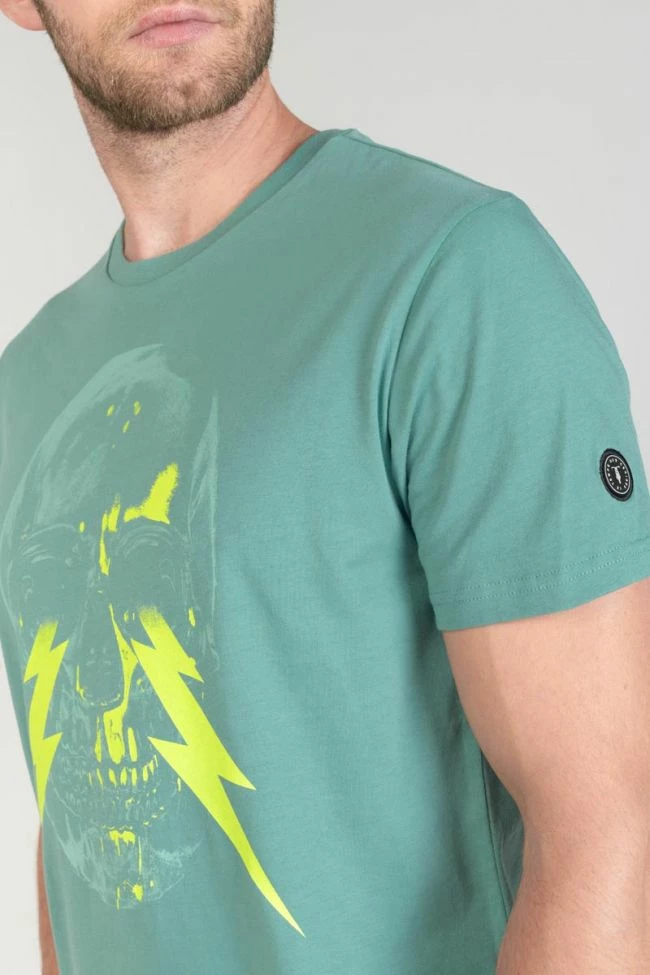 LE TEMPS DES CERISES T-shirt Witek Vert D'eau 4 LE TEMPS DES CERISES T-shirt Witek Vert D'eau – Image 4