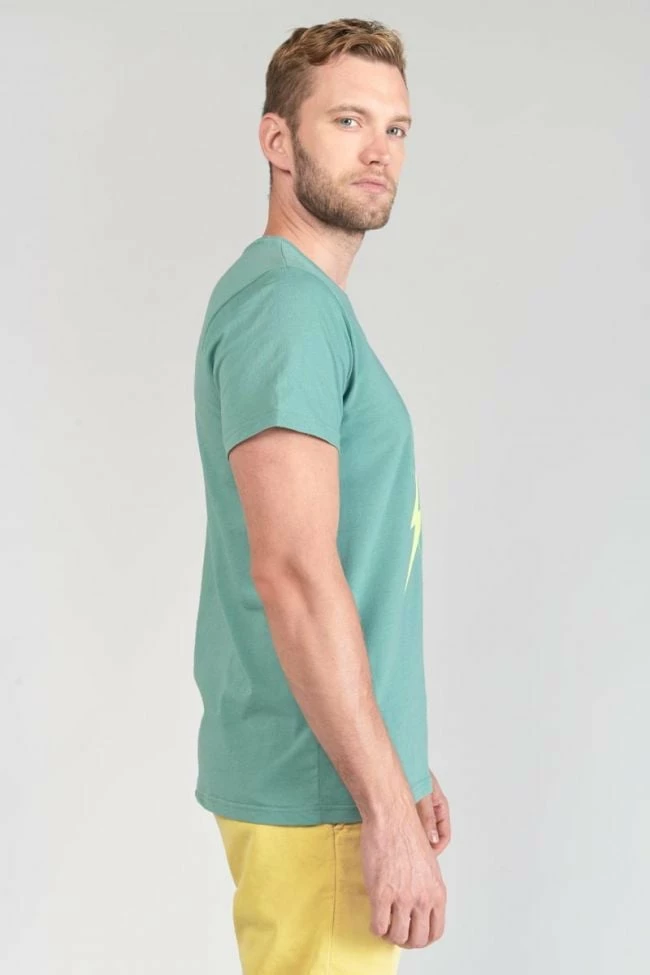 LE TEMPS DES CERISES T-shirt Witek Vert D'eau 5 LE TEMPS DES CERISES T-shirt Witek Vert D'eau – Image 5