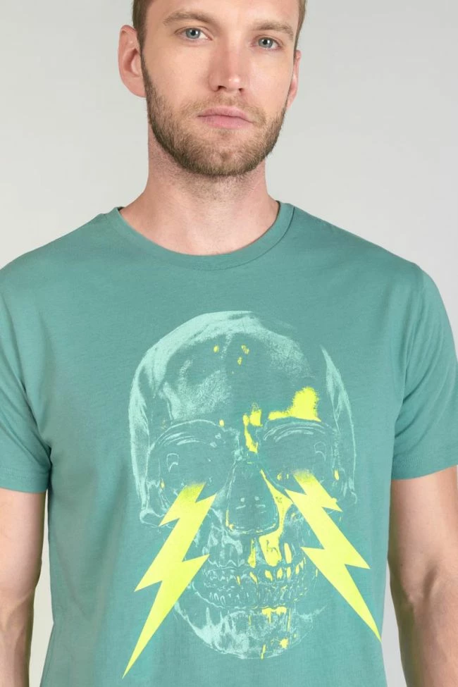 LE TEMPS DES CERISES T-shirt Witek Vert D'eau 7 LE TEMPS DES CERISES T-shirt Witek Vert D'eau – Image 7