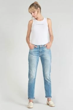 LE TEMPS DES CERISES Sea 200/43 Boyfit Jeans Destroy Bleu N°4