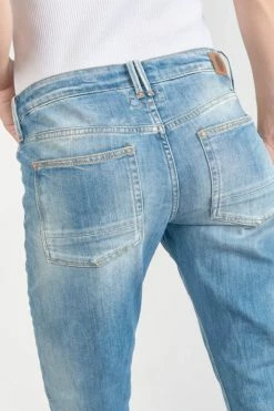 LE TEMPS DES CERISES Sea 200/43 Boyfit Jeans Destroy Bleu N°4 -Le Temps des Cerises Soldes Magasin 231 jf243seaw1448 3001 imaged4