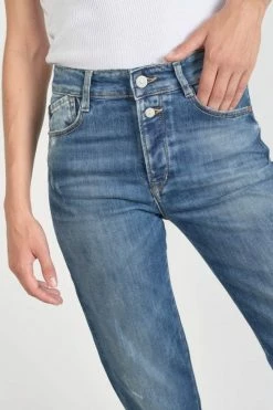 LE TEMPS DES CERISES Luxe 400/19 Mom Taille Haute Jeans Destroy Bleu N°2 11 LE TEMPS DES CERISES Luxe 400/19 Mom Taille Haute Jeans Destroy Bleu N°2 -Le Temps des Cerises Soldes Magasin 231 jf419luxw1313 3001 imaged2