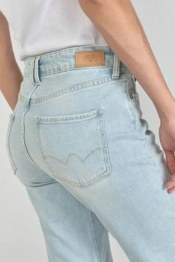 LE TEMPS DES CERISES Lux 400/19 Mom Taille Haute Jeans Bleu N°5 -Le Temps des Cerises Soldes Magasin 231 jf419luxw6047 3001 imaged2