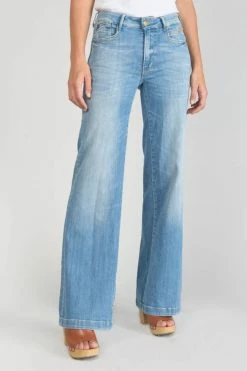 LE TEMPS DES CERISES Axis Pulp Flare Taille Haute Jeans Bleu N°4 10 LE TEMPS DES CERISES Axis Pulp Flare Taille Haute Jeans Bleu N°4 -Le Temps des Cerises Soldes Magasin 231 jfaxis00w9106 3001 imaged1