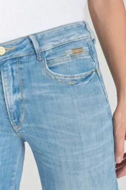 LE TEMPS DES CERISES Axis Pulp Flare Taille Haute Jeans Bleu N°4 13 LE TEMPS DES CERISES Axis Pulp Flare Taille Haute Jeans Bleu N°4 -Le Temps des Cerises Soldes Magasin 231 jfaxis00w9106 3001 imaged5