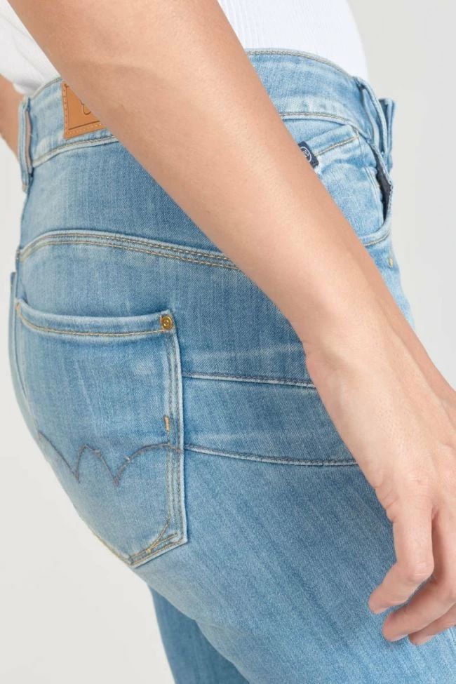 LE TEMPS DES CERISES Axis Pulp Flare Taille Haute Jeans Bleu N°4 7 LE TEMPS DES CERISES Axis Pulp Flare Taille Haute Jeans Bleu N°4 – Image 7