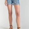 LE TEMPS DES CERISES Short Bloom En Jeans Bleu