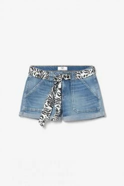 LE TEMPS DES CERISES Short Bloom En Jeans Bleu -Le Temps des Cerises Soldes Magasin 231 jfbloom0w3062 3001 imaged8
