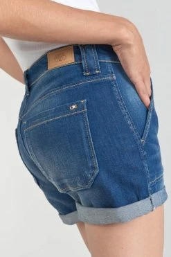 LE TEMPS DES CERISES Short Bloom En Jeans Bleu Foncé -Le Temps des Cerises Soldes Magasin 231 jfbloom0w3063 3001 imaged1