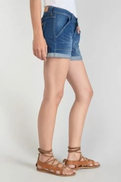 LE TEMPS DES CERISES Short Bloom En Jeans Bleu Foncé -Le Temps des Cerises Soldes Magasin 231 jfbloom0w3063 3001 imaged4