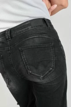LE TEMPS DES CERISES Bran Pulp Flare Taille Haute Jeans Noir N°1 -Le Temps des Cerises Soldes Magasin 231 jfbran00w6042 0403 imaged1