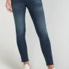 LE TEMPS DES CERISES Buna Pulp Slim 7/8ème Jeans Bleu N°1
