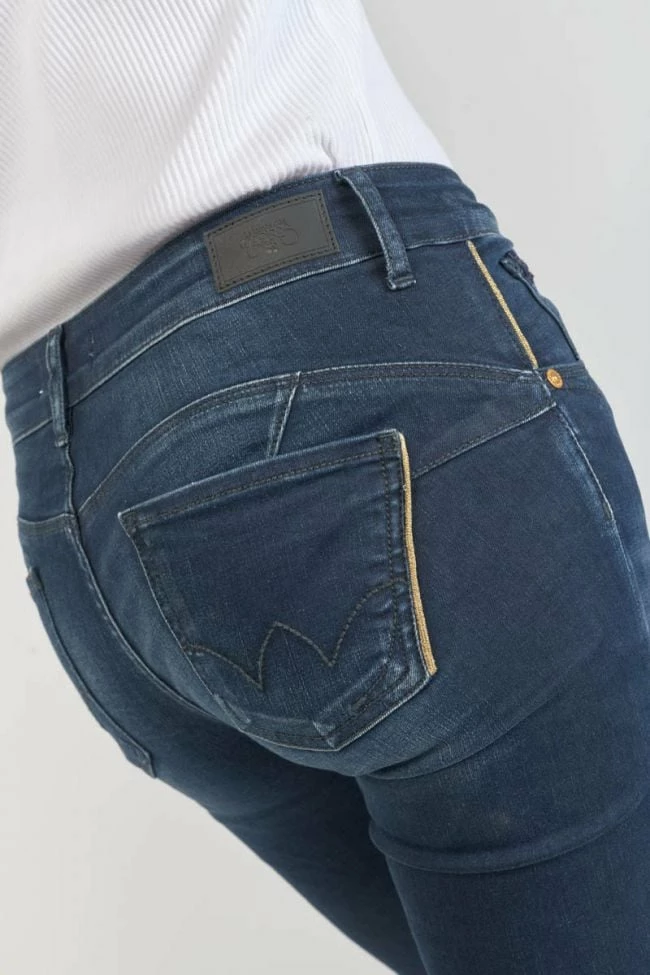 LE TEMPS DES CERISES Buna Pulp Slim 7/8ème Jeans Bleu N°1 3 LE TEMPS DES CERISES Buna Pulp Slim 7/8ème Jeans Bleu N°1 – Image 3