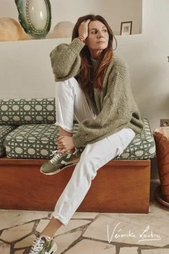 LE TEMPS DES CERISES Charpentier Boyfit By Véronika Loubry Jeans Blanc