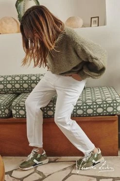 LE TEMPS DES CERISES Charpentier Boyfit By Véronika Loubry Jeans Blanc -Le Temps des Cerises Soldes Magasin 231 jfcharpe0wblave 1001 imaged1