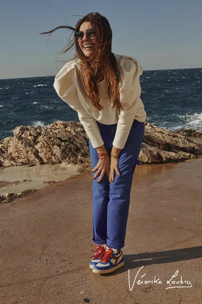 LE TEMPS DES CERISES Charpentier Boyfit By Véronika Loubry Jeans Bleu 3 LE TEMPS DES CERISES Charpentier Boyfit By Véronika Loubry Jeans Bleu – Image 3