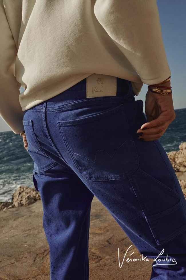 LE TEMPS DES CERISES Charpentier Boyfit By Véronika Loubry Jeans Bleu 7 LE TEMPS DES CERISES Charpentier Boyfit By Véronika Loubry Jeans Bleu – Image 7