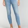 LE TEMPS DES CERISES Dari Pulp Slim Taille Haute 7/8ème Jeans Bleu N°4