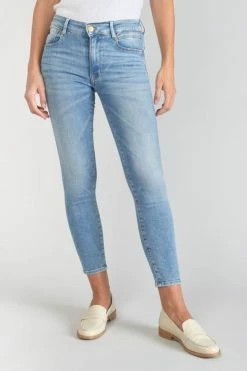 LE TEMPS DES CERISES Dari Pulp Slim Taille Haute 7/8ème Jeans Bleu N°4