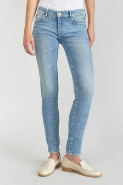 LE TEMPS DES CERISES Flip Pulp Slim Jeans Bleu N°4 -Le Temps des Cerises Soldes Magasin 231 jfflip00w1337 3001 imaged1