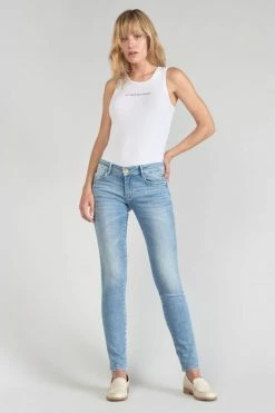 LE TEMPS DES CERISES Flip Pulp Slim Jeans Bleu N°4 -Le Temps des Cerises Soldes Magasin 231 jfflip00w1337 3001 imaged5