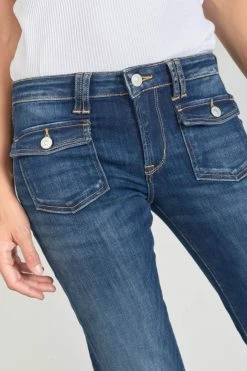 LE TEMPS DES CERISES Four Flare Jeans Bleu N°2 -Le Temps des Cerises Soldes Magasin 231 jffour00w1174 3001 imaged2