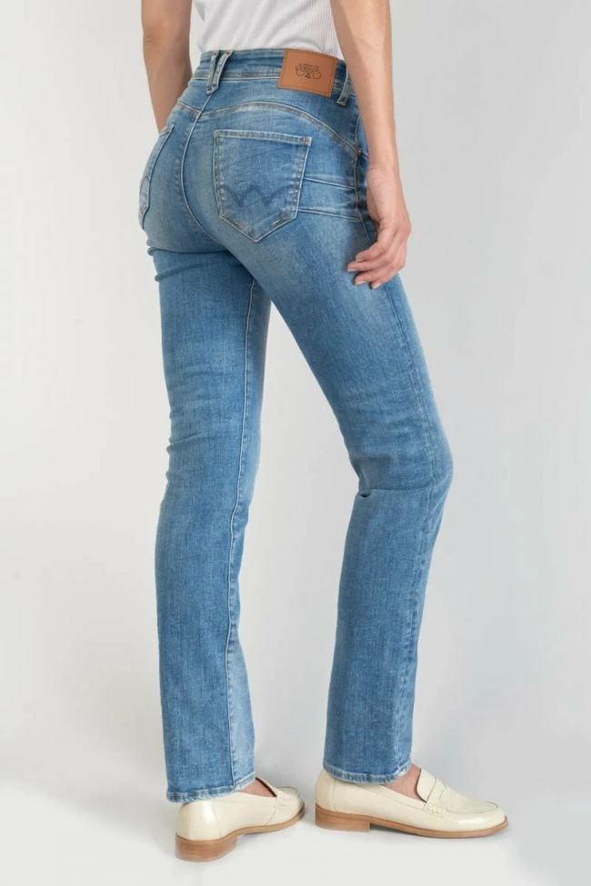 LE TEMPS DES CERISES Foxe Pulp Regular Taille Haute Jeans Bleu N°4 6 LE TEMPS DES CERISES Foxe Pulp Regular Taille Haute Jeans Bleu N°4 – Image 6