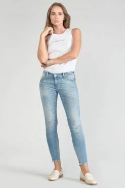 LE TEMPS DES CERISES Jako Pulp Slim 7/8ème Jeans Destroy Bleu N°4 12 LE TEMPS DES CERISES Jako Pulp Slim 7/8ème Jeans Destroy Bleu N°4 -Le Temps des Cerises Soldes Magasin 231 jfjako00w1435 3001 imaged5