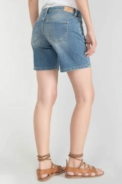 LE TEMPS DES CERISES Short Janka En Jeans Bleu Délavé -Le Temps des Cerises Soldes Magasin 231 jfjanka0w3065 3001 imaged1
