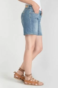 LE TEMPS DES CERISES Short Janka En Jeans Bleu Délavé -Le Temps des Cerises Soldes Magasin 231 jfjanka0w3065 3001 imaged2