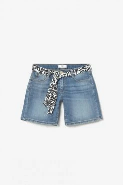 LE TEMPS DES CERISES Short Janka En Jeans Bleu Délavé -Le Temps des Cerises Soldes Magasin 231 jfjanka0w3065 3001 imaged8