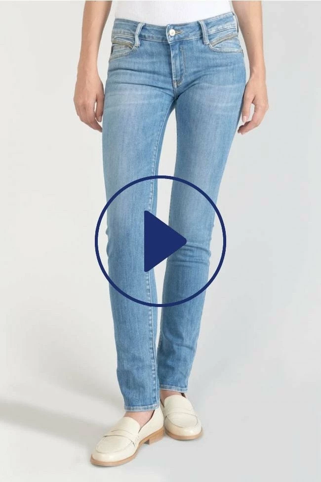 LE TEMPS DES CERISES Kana Pulp Regular Jeans Bleu N°4 2 LE TEMPS DES CERISES Kana Pulp Regular Jeans Bleu N°4 – Image 2