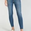 LE TEMPS DES CERISES Kirr Pulp Slim Taille Haute 7/8ème Jeans Bleu N°3