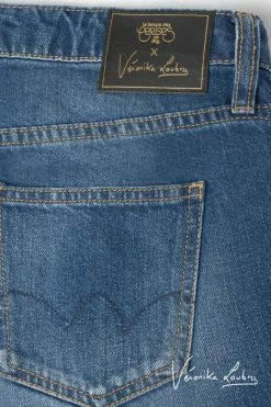 LE TEMPS DES CERISES Short Court Véronika En Jeans Bleu By Véronika Loubry -Le Temps des Cerises Soldes Magasin 231 jfone000wl192ve 3001 imaged4