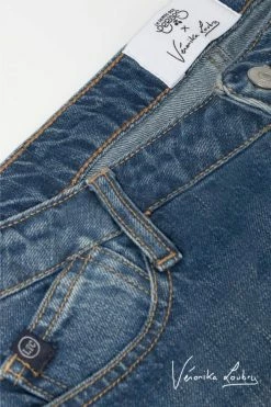 LE TEMPS DES CERISES Short Court Véronika En Jeans Bleu By Véronika Loubry -Le Temps des Cerises Soldes Magasin 231 jfone000wl192ve 3001 imaged7