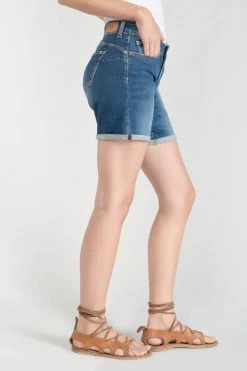 LE TEMPS DES CERISES Short Paola En Jeans Bleu -Le Temps des Cerises Soldes Magasin 231 jfpaola0w3064 3001 imaged4