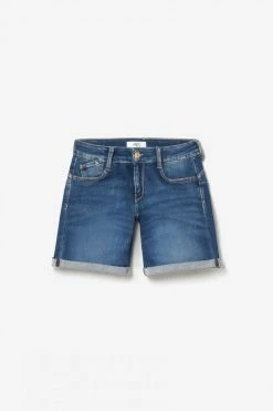 LE TEMPS DES CERISES Short Paola En Jeans Bleu -Le Temps des Cerises Soldes Magasin 231 jfpaola0w3064 3001 imaged8