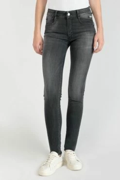 LE TEMPS DES CERISES Peak Pulp Slim Taille Haute Jeans Noir N°1