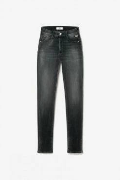 LE TEMPS DES CERISES Peak Pulp Slim Taille Haute Jeans Noir N°1 -Le Temps des Cerises Soldes Magasin 231 jfpeak00w6041 0403 imaged8