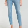 LE TEMPS DES CERISES Power Skinny 7/8ème Jeans Bleu N°4