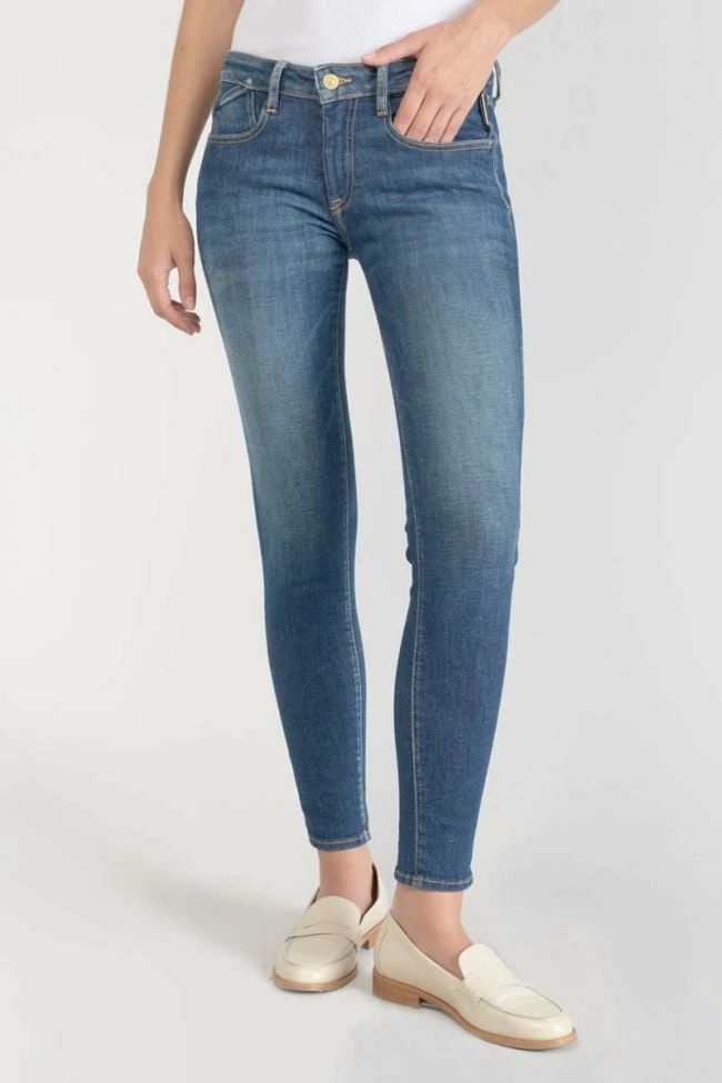 LE TEMPS DES CERISES Power Skinny 7/8ème Jeans Bleu N°2 1 LE TEMPS DES CERISES Power Skinny 7/8ème Jeans Bleu N°2