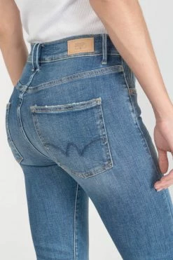 LE TEMPS DES CERISES Power Skinny Taille Haute 7/8ème Jeans Bleu N°3 -Le Temps des Cerises Soldes Magasin 231 jfpowhicw2156 3001 imaged1