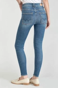 LE TEMPS DES CERISES Power Skinny Taille Haute 7/8ème Jeans Bleu N°3 -Le Temps des Cerises Soldes Magasin 231 jfpowhicw2156 3001 imaged4