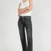 LE TEMPS DES CERISES Pricilia Taille Haute 7/8ème Jeans Destroy Noir N°1
