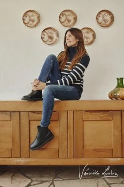 LE TEMPS DES CERISES Pulp Slim By Véronika Loubry Jeans Bleu N°2 -Le Temps des Cerises Soldes Magasin 231 jfpulp00w9104ve 3001 imaged8