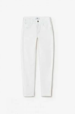 LE TEMPS DES CERISES Pulp Slim Taille Haute 7/8ème Jeans Blanc -Le Temps des Cerises Soldes Magasin 231 jfpulphc0wbla 1001 imaged8